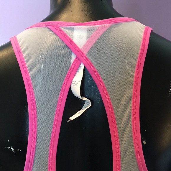 Lululemon Pink Mesh Tank Top - Picture 5 of 8